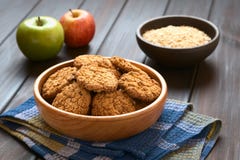 Apple Oatmeal Cookies Royalty Free Stock Photos Apple Oatmeal Cookies Royalty Free Stock Photos