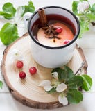 Apple-Teezimt Anis, Blumenbeeren stockfotos Apple-Teezimt Anis, Blumenbeeren stockfotos