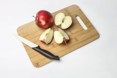 Apples on a white background stock image Apples on a white background stock image