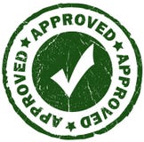 Approved stamp royalty free illustration Approved stamp royalty free illustration