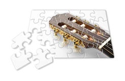 Aprendizagem jogar ponto por ponto a guitarra fotos de stock royalty free Aprendizagem jogar ponto por ponto a guitarra fotos de stock royalty free