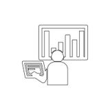 apresentação do ícone dos indicadores da empresa Elemento da segurança do cyber para o conceito e o ícone móveis dos apps da Web ilustração do vetor apresentação do ícone dos indicadores da empresa Elemento da segurança do cyber para o conceito e o ícone móveis dos apps da Web ilustração do vetor