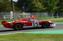 21 aprile 2018: Unknow determina il prototipo di Lunga di coda di Ferrari 512 S durante il festival 2018 di leggenda del motore a fotografia stock libera da diritti 21 aprile 2018: Unknow determina il prototipo di Lunga di coda di Ferrari 512 S durante il festival 2018 di leggenda del motore a fotografia stock libera da diritti