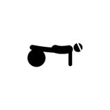 Aptidão, bola, ícone da prancha Elemento da ilustração da aptidão Os sinais e o ícone dos símbolos podem ser usados para a Web, l ilustração do vetor Aptidão, bola, ícone da prancha Elemento da ilustração da aptidão Os sinais e o ícone dos símbolos podem ser usados para a Web, l ilustração do vetor