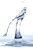 Aqua Sculpture Droplets Collision fotos de archivo Aqua Sculpture Droplets Collision fotos de archivo