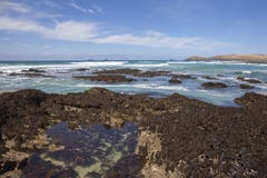 Treyarnon Bay, Cornwall, England Stock Photos Treyarnon Bay, Cornwall, England Stock Photos