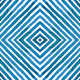 Aquarelle géométrique bleue Modèle sans couture curieux Rayures tirées par la main Texture de brosse exceptionnel illustration libre de droits Aquarelle géométrique bleue Modèle sans couture curieux Rayures tirées par la main Texture de brosse exceptionnel illustration libre de droits