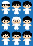 Arab Kids stock illustration Arab Kids stock illustration