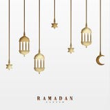 Arabscy lampiony, lampy, wisząca połówka miesiąc lub gwiazda, Ramadan Kareem kartka z pozdrowieniami wakacyjny projekt Obrazy Royalty Free Arabscy lampiony, lampy, wisząca połówka miesiąc lub gwiazda, Ramadan Kareem kartka z pozdrowieniami wakacyjny projekt Obrazy Royalty Free