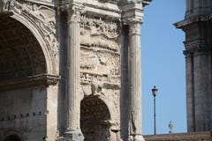 Arch of Triumph in Rome stock photos Arch of Triumph in Rome stock photos