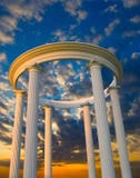 Arch With Columns, Arranged In A Circle Stock Images
