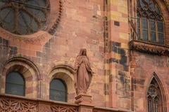Architectural detail of the Cathedral of Our Lady of Freiburg Stock Photo Architectural detail of the Cathedral of Our Lady of Freiburg Stock Photo