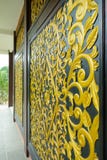 Architectural door detail of Jambi Paviliun