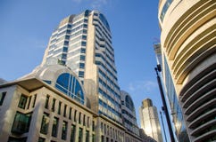 Architecture de Londres - b?timents - bleu de couleur photo stock Architecture de Londres - b?timents - bleu de couleur photo stock