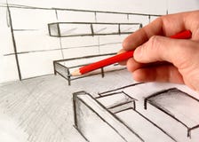 Architecture drawing