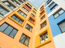 Architecture Of The Building Facade In A Modern Style Royalty Free Stock Photo Architecture Of The Building Facade In A Modern Style Royalty Free Stock Photo