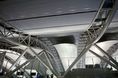 Architectuur bij luchthaven royalty-vrije stock foto Architectuur bij luchthaven royalty-vrije stock foto