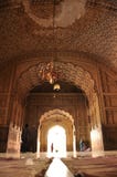 Architectuur van de Badshahi-Moskee, Lahore royalty-vrije stock foto Architectuur van de Badshahi-Moskee, Lahore royalty-vrije stock foto