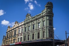 Architettura vernacolare, Newtown, NSW, Sydney, Australia fotografie stock libere da diritti Architettura vernacolare, Newtown, NSW, Sydney, Australia fotografie stock libere da diritti