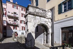 Arco Di Riccardo City Of Trieste Italy Stock Photo Image Of Lenstagger Arch