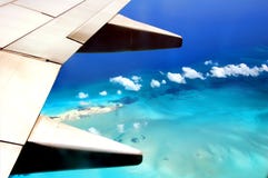 Areal view of a tropical ocean Royalty Free Stock Photos Areal view of a tropical ocean Royalty Free Stock Photos