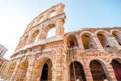 Arena in Verona city royalty free stock images Arena in Verona city royalty free stock images