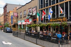 Argyle Street à Halifax Image stock Argyle Street à Halifax Image stock