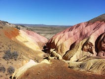 Arid Patagonia royalty free stock images Arid Patagonia royalty free stock images