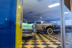 View of a carshop at Kingman, royalty free stock photo View of a carshop at Kingman, royalty free stock photo