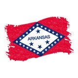 arkansas flagę Grunge abstrakta muśnięcia uderzenie Odizolowywający Na Białym tle również zwrócić corel ilustracji wektora ilustracji arkansas flagę Grunge abstrakta muśnięcia uderzenie Odizolowywający Na Białym tle również zwrócić corel ilustracji wektora ilustracji