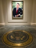 arkiv presidents- reagan ronald royaltyfri bild arkiv presidents- reagan ronald royaltyfri bild