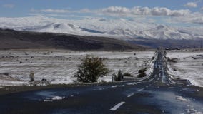 armenien Aragazotn-Provinz roadscape lizenzfreies stockfoto armenien Aragazotn-Provinz roadscape lizenzfreies stockfoto