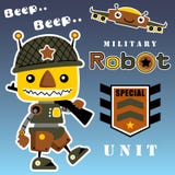Armérobot stock illustrationer Armérobot stock illustrationer