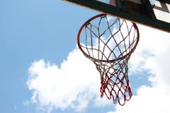 Aro de basquetebol imagens de stock Aro de basquetebol imagens de stock