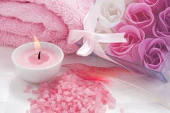 AROMATHERAPY SPA SET Royalty Free Stock Images AROMATHERAPY SPA SET Royalty Free Stock Images