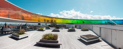 Aros rhus Kunstmuseum Terrace Editorial Stock Image Image Of Contemporary Construction