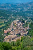 Arpino, oude stad in de provincie van Frosinone, Lazio, centraal Italië royalty-vrije stock foto's Arpino, oude stad in de provincie van Frosinone, Lazio, centraal Italië royalty-vrije stock foto's