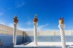 Arquitectura de la casa en Kairouan, Túnez fotografía de archivo Arquitectura de la casa en Kairouan, Túnez fotografía de archivo