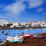 Arrecife à Lanzarote Charco de San Gines image stock Arrecife à Lanzarote Charco de San Gines image stock