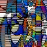 Art Abstract moderne Illustration Stock Art Abstract moderne Illustration Stock