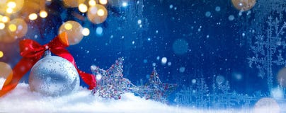 Art blue snow christmas Holidays lights background stock photography Art blue snow christmas Holidays lights background stock photography