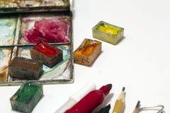 Objects for arts, sculpture, painting, drawing stock photo Objects for arts, sculpture, painting, drawing stock photo