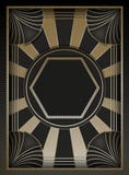 Art Deco Background and Frame