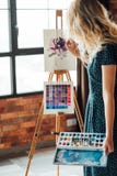Art paint hobby leisure watercolor swatch flower royalty free stock photography Art paint hobby leisure watercolor swatch flower royalty free stock photography