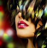 Art- und Weisefrauen-Portrait stockfotos Art- und Weisefrauen-Portrait stockfotos