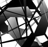 Arte geometrica astratta con le forme casuali e sparse illustrazione vettoriale Arte geometrica astratta con le forme casuali e sparse illustrazione vettoriale