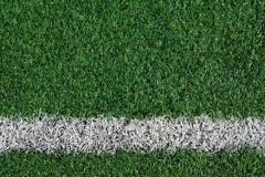 Artificial Grass Soccer Field Stock Image