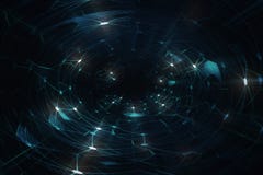 Artificial Intelligence / Neural Network royalty free illustration Artificial Intelligence / Neural Network royalty free illustration