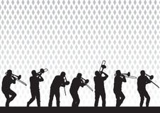 Artist With A Trombone Stock Images