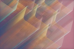 Artistic 3D Abstract Colored Structure stock illustration Artistic 3D Abstract Colored Structure stock illustration
